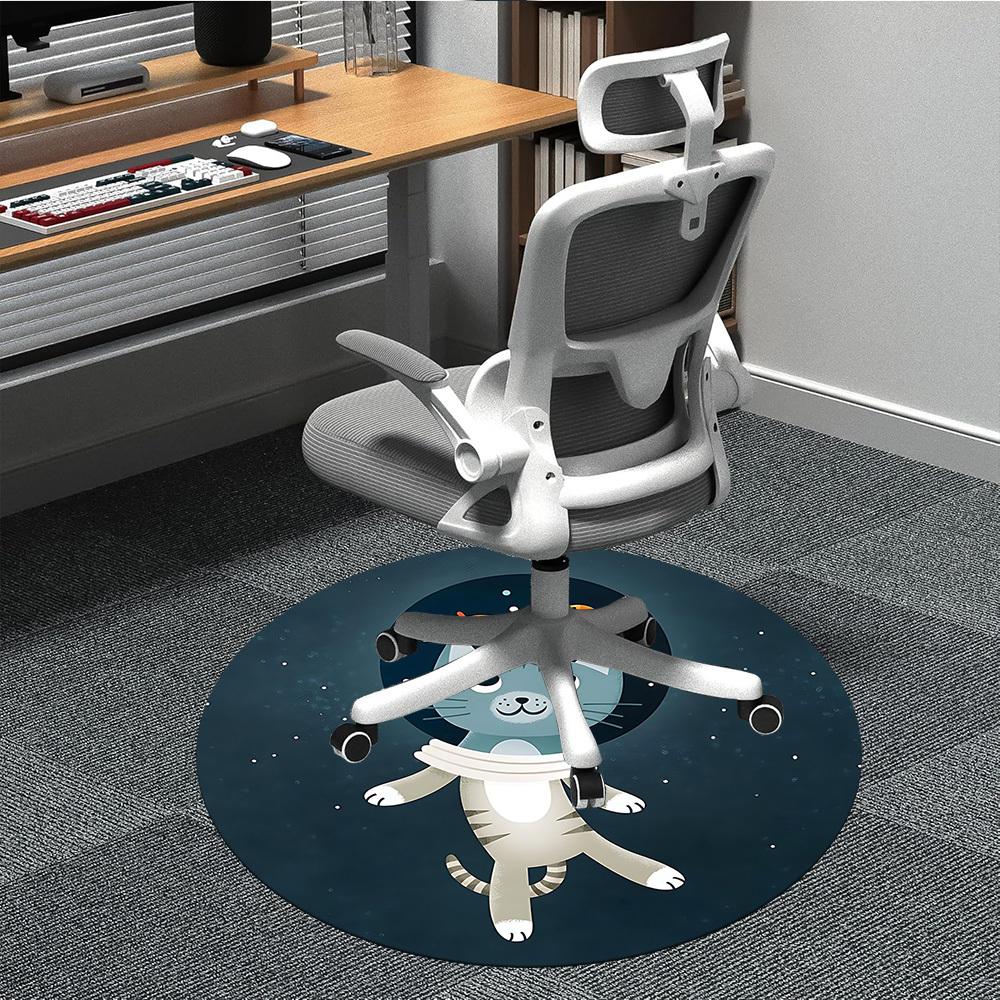 1pc Space Cat Office Round Area Rug, Indoor Mat Suitable ForOffice, Under Office Chairs Bedroom Living Room Home Decor, Room Deco, D067 80cm by 80cm
1pc Space Cat Office Round Area Rug, Indoor Mat Suitable ForOffice, Under Office Chairs Bedroom Living Room Home Decor, Room Deco, D067 80cm by 80cm