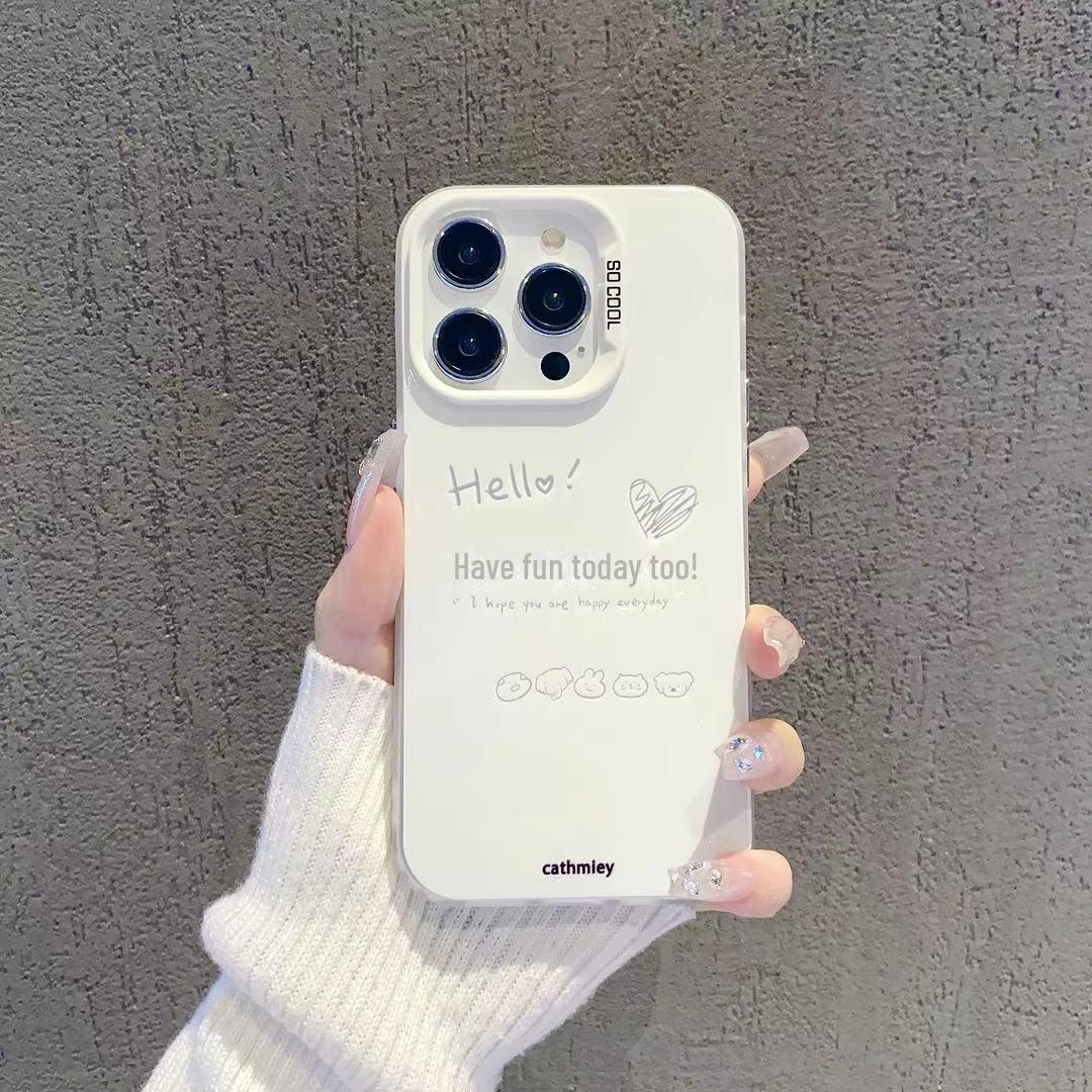 Custom Text Case for Apple: 12 Pro, 13, 14 Plus, 15 Pro Max, 16 Pro - European & American Styles iPhone 7/8
Custom Text Case for Apple: 12 Pro, 13, 14 Plus, 15 Pro Max, 16 Pro - European & American Styles iPhone 7/8