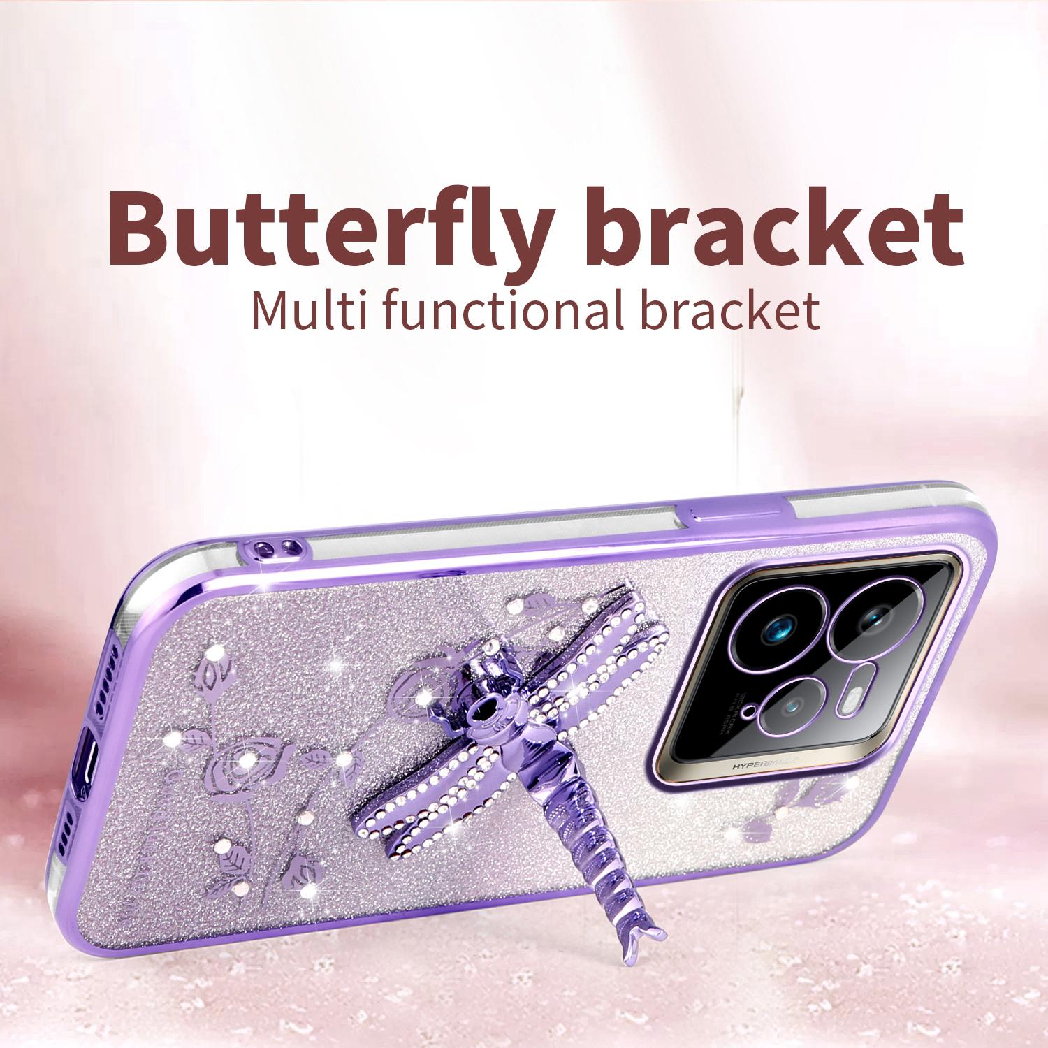 KADEM For Realme GT 7 Pro 5G Case Dragonfly Kickstand TPU Flowers Glitter Phone Cover Blue
KADEM For Realme GT 7 Pro 5G Case Dragonfly Kickstand TPU Flowers Glitter Phone Cover Blue