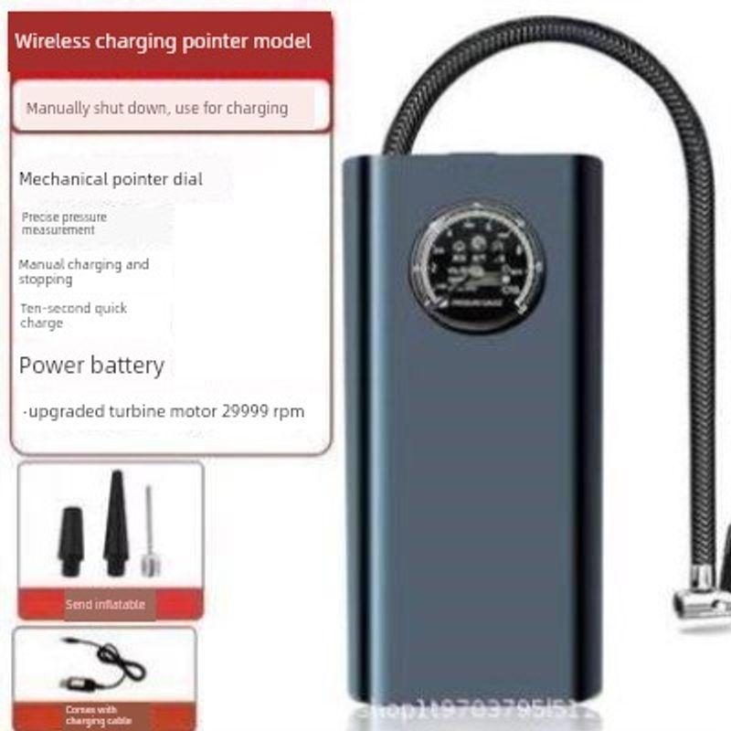 Car-Mounted Wireless Portable Universal Air Pump with Pressure Measurement, High-Power Electric Emergency Inflator for Cars Color Classification: Wireless Pointer Model - Tr8
Car-Mounted Wireless Portable Universal Air Pump with Pressure Measurement, High-Power Electric Emergency Inflator for Cars Color Classification: Wireless Pointer Model - Tr8