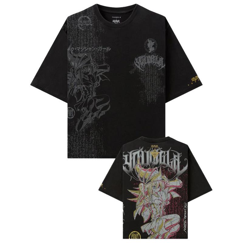 Trendy YOUNG Yu-Gi-Oh! Unisex Heavyweight Cotton T-Shirt - Loose, Plus-Size, Casual Hip-Hop Style for Summer S
Trendy YOUNG Yu-Gi-Oh! Unisex Heavyweight Cotton T-Shirt - Loose, Plus-Size, Casual Hip-Hop Style for Summer S