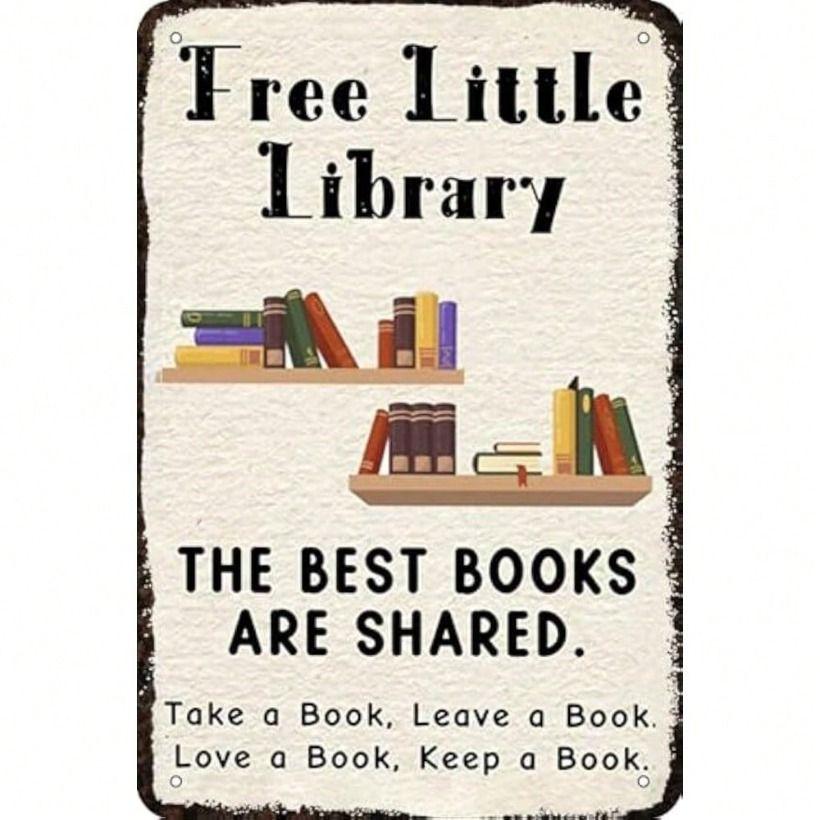 Vintage Metal Poster Wall Art, Vintage Sign for Library, Gift for Garden Home
Vintage Metal Poster Wall Art, Vintage Sign for Library, Gift for Garden Home