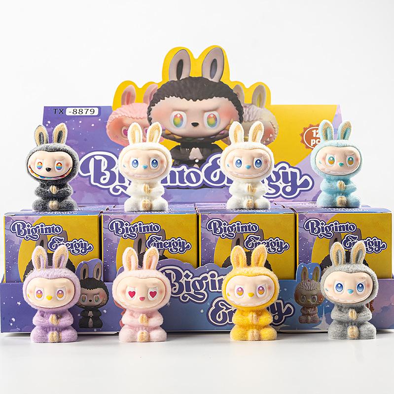 Flocked Halloween Labubu Mart Blind Box Bubble Bag Toy Figure Ornament for Kids
Flocked Halloween Labubu Mart Blind Box Bubble Bag Toy Figure Ornament for Kids