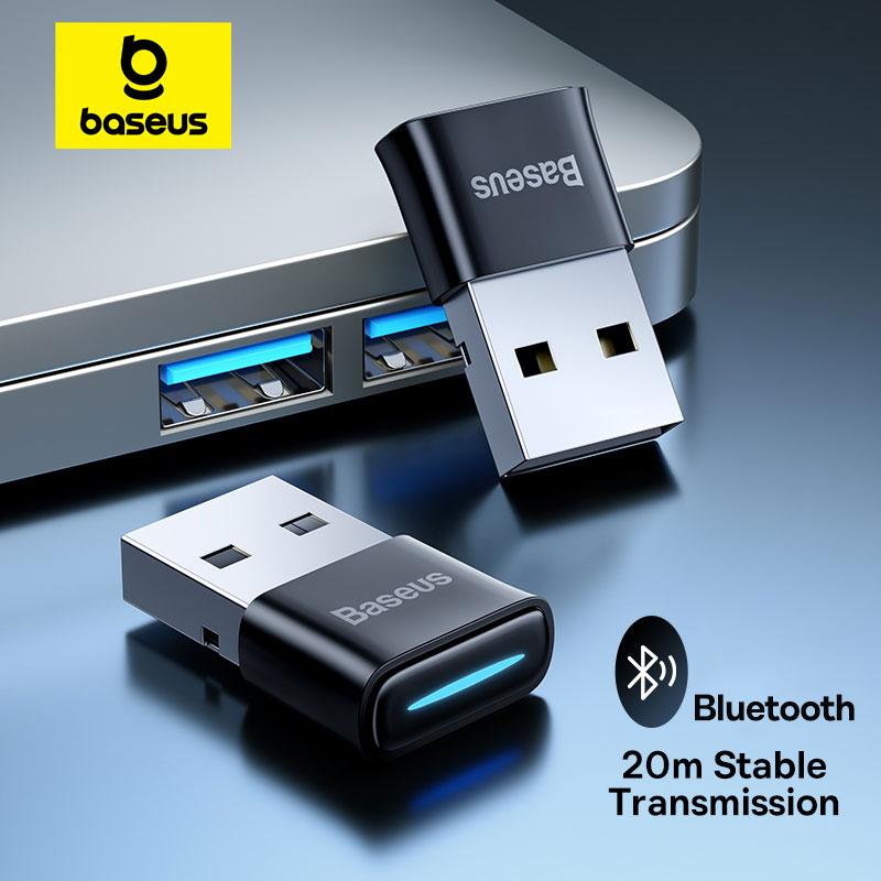 Адаптер USB Bluetooth Baseus Bluetooth 5.1 Музичний аудіоприймач-передавач для ПК, колонки, ноутбука, бездротової миші, USB-передавач чорний
Адаптер USB Bluetooth Baseus Bluetooth 5.1 Музичний аудіоприймач-передавач для ПК, колонки, ноутбука, бездротової миші, USB-передавач чорний