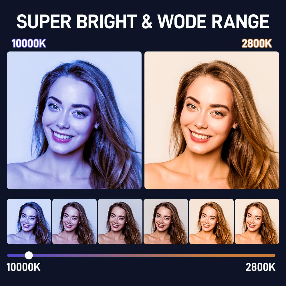 Andoer X60RGB 80W Портативный светодиодный светильник для видеосъемки RGB 2800K-10000K CRI96+ TLCI95+
Andoer X60RGB 80W Портативный светодиодный светильник для видеосъемки RGB 2800K-10000K CRI96+ TLCI95+