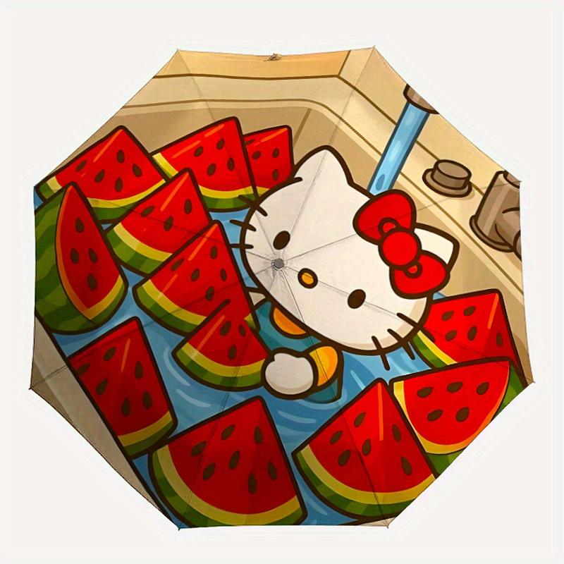 1pc Watermelon Hello Kitty Automatic Umbrella with Folding feature - Compact Travel Umbrella, Perfect Gift for Birthday, Christmas, , 032
1pc Watermelon Hello Kitty Automatic Umbrella with Folding feature - Compact Travel Umbrella, Perfect Gift for Birthday, Christmas, , 032