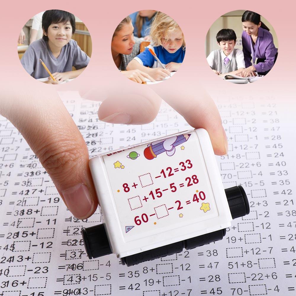 Scroll Questioner Math Calculating Tool Arithmetic Filling Questioner Arithmetic Rolling Stamp B(Random)
Scroll Questioner Math Calculating Tool Arithmetic Filling Questioner Arithmetic Rolling Stamp B(Random)