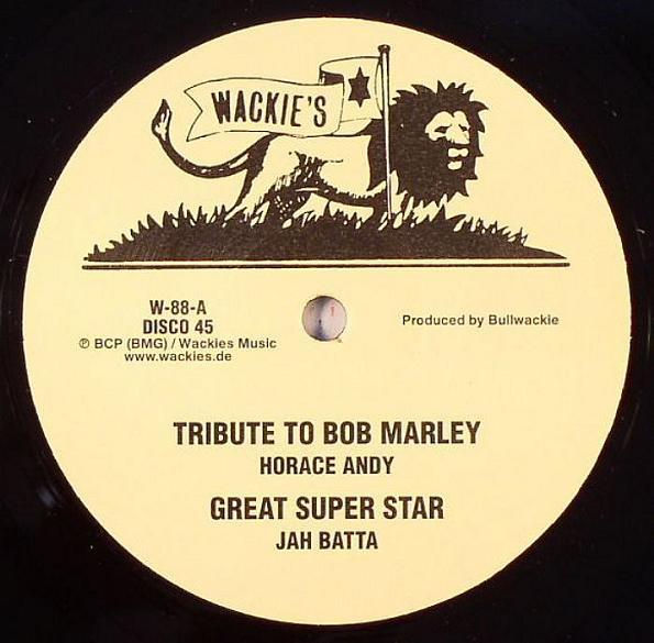 12inch Record HORACE ANDY - Tribute To Bob Marley W88 Wackie s 2006 Germany Reggae, Ska & Dub Used
12inch Record HORACE ANDY - Tribute To Bob Marley W88 Wackie s 2006 Germany Reggae, Ska & Dub Used