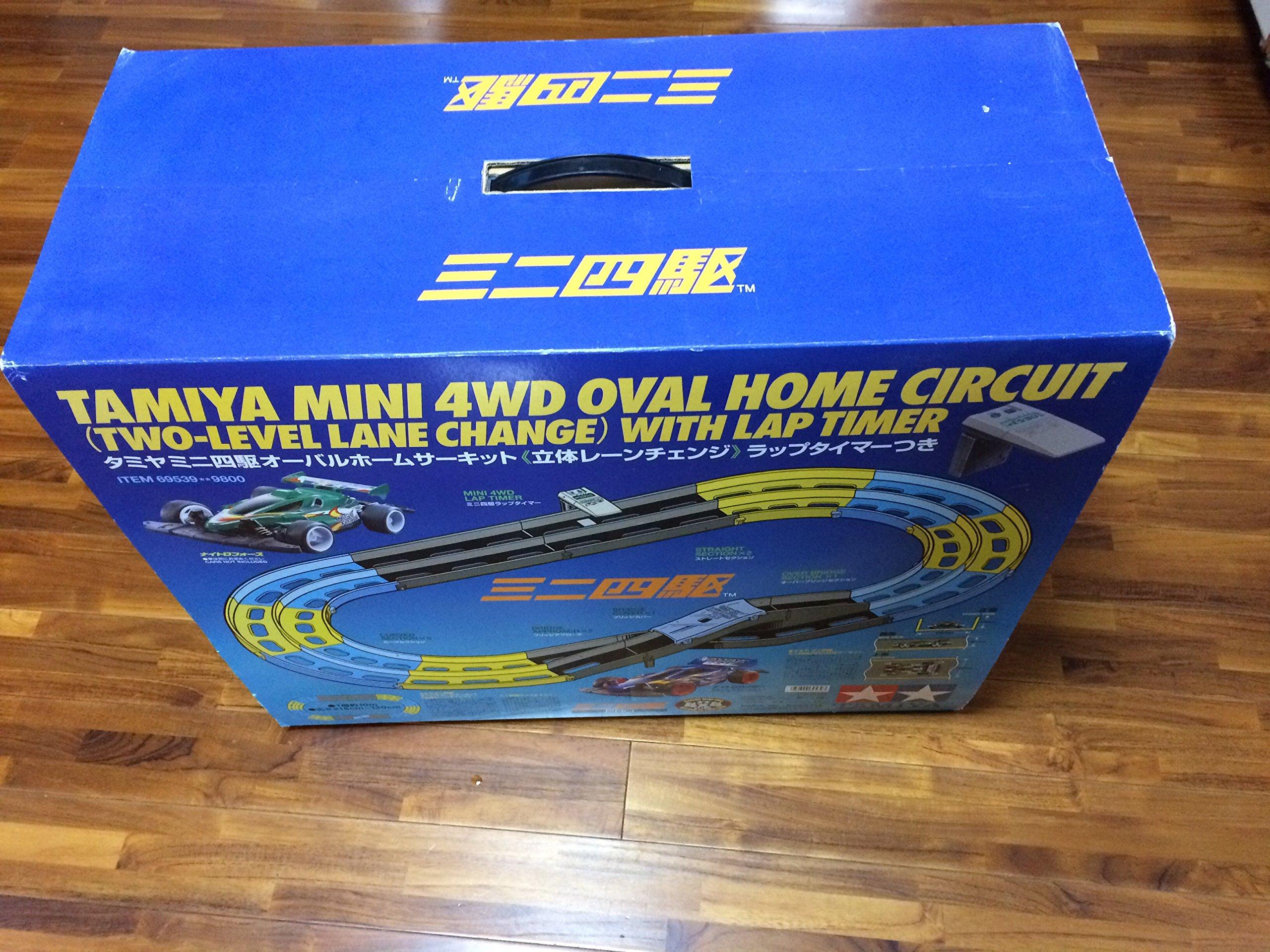 Tamiya Mini 4WD Oval Home Circuit 3D круг со сменой полосы движения 69539 (с таймером)
Tamiya Mini 4WD Oval Home Circuit 3D круг со сменой полосы движения 69539 (с таймером)