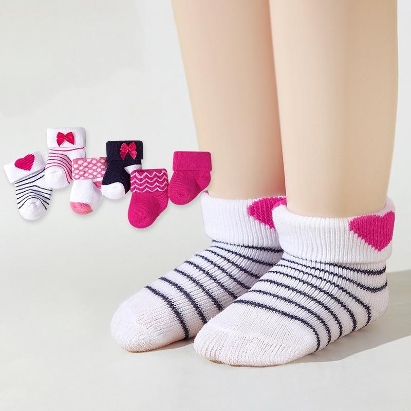 6 Pairs/lot New Autumn And Winter Thick Warm Socks For Baby Boys And Girls Sweet Newborn Cotton Loop Middle Stockings 0-12Months M(6-12m)
6 Pairs/lot New Autumn And Winter Thick Warm Socks For Baby Boys And Girls Sweet Newborn Cotton Loop Middle Stockings 0-12Months M(6-12m)