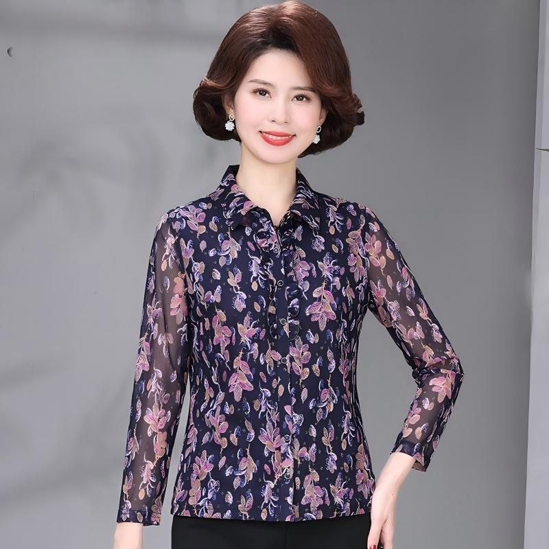 Spring & Autumn Slim-Fit Mesh Long Sleeve Top for Middle-Aged & Elderly Women 4XL
Spring & Autumn Slim-Fit Mesh Long Sleeve Top for Middle-Aged & Elderly Women 4XL