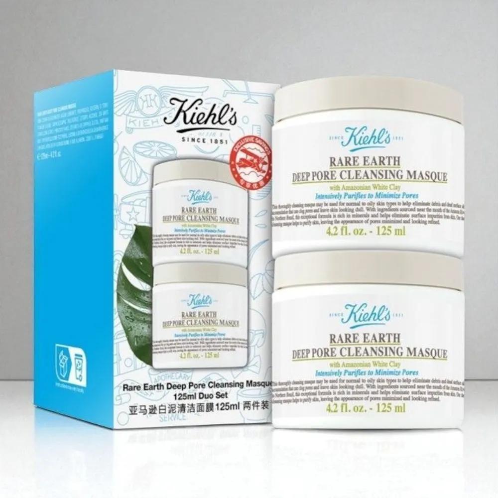 Kiehl s Rare Earth Deep Pore Cleansing Mask 125ml x 2
Kiehl s Rare Earth Deep Pore Cleansing Mask 125ml x 2