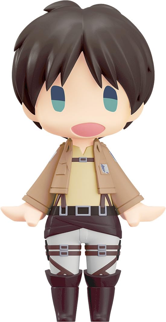GOOD SMILE Attack on Titan Eren Yeager Plastic Painted Movable Figure HELLO! Non-scale
GOOD SMILE Attack on Titan Eren Yeager Plastic Painted Movable Figure HELLO! Non-scale