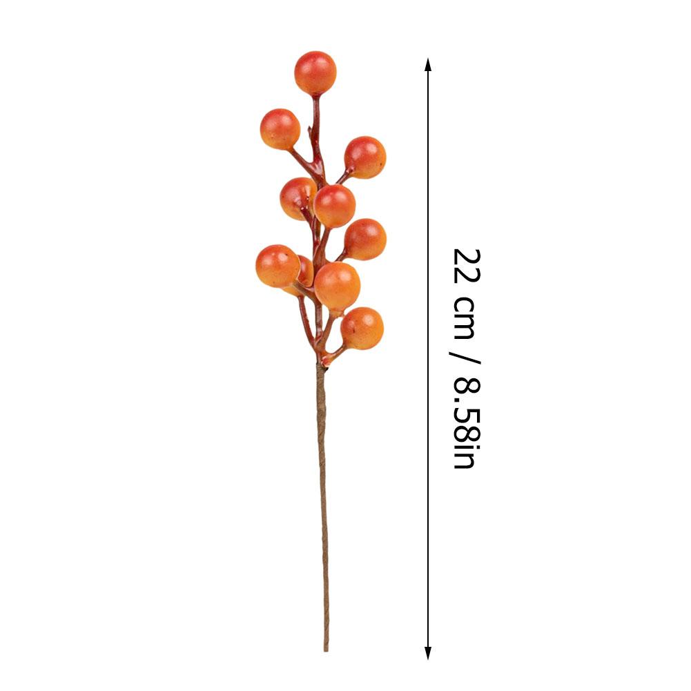 32Pcs 22cm Artificial Red Christmas Berries Pine Cone Noel For Christmas Tree DIY Wreath Decora O9P6 orange-32pcs
32Pcs 22cm Artificial Red Christmas Berries Pine Cone Noel For Christmas Tree DIY Wreath Decora O9P6 orange-32pcs