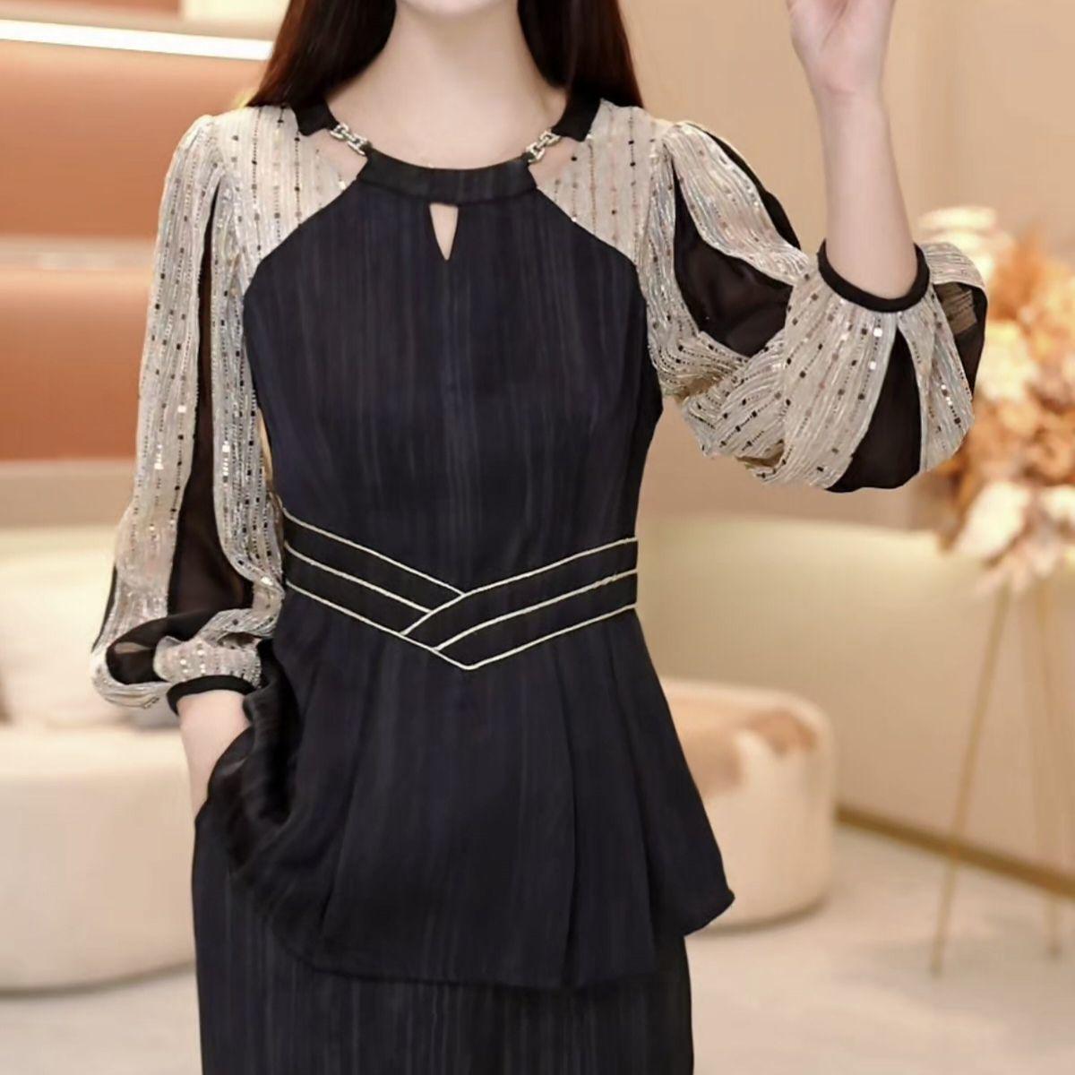 2025 Women s High-End Fashion Suit: Spring Two-Piece Set with Stylish Top & Wide-Leg Pants XL (115-125 jin)
2025 Women s High-End Fashion Suit: Spring Two-Piece Set with Stylish Top & Wide-Leg Pants XL (115-125 jin)
