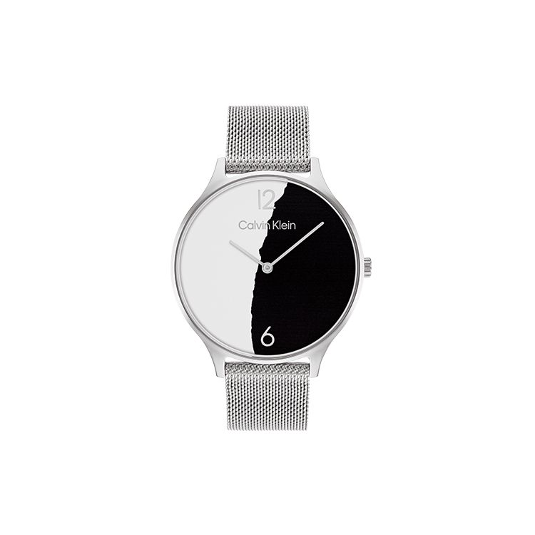 Calvin Klein Quartz Watch With Steel Strap And White Dial Fashion Art Canvas Two-Tone Dial Milan Strap 30M Water Resistant Women watches 25200007 Regular Watch Box,Silver Strap 25200007
Calvin Klein Quartz Watch With Steel Strap And White Dial Fashion Art Canvas Two-Tone Dial Milan Strap 30M Water Resistant Women watches 25200007 Regular Watch Box,Silver Strap 25200007