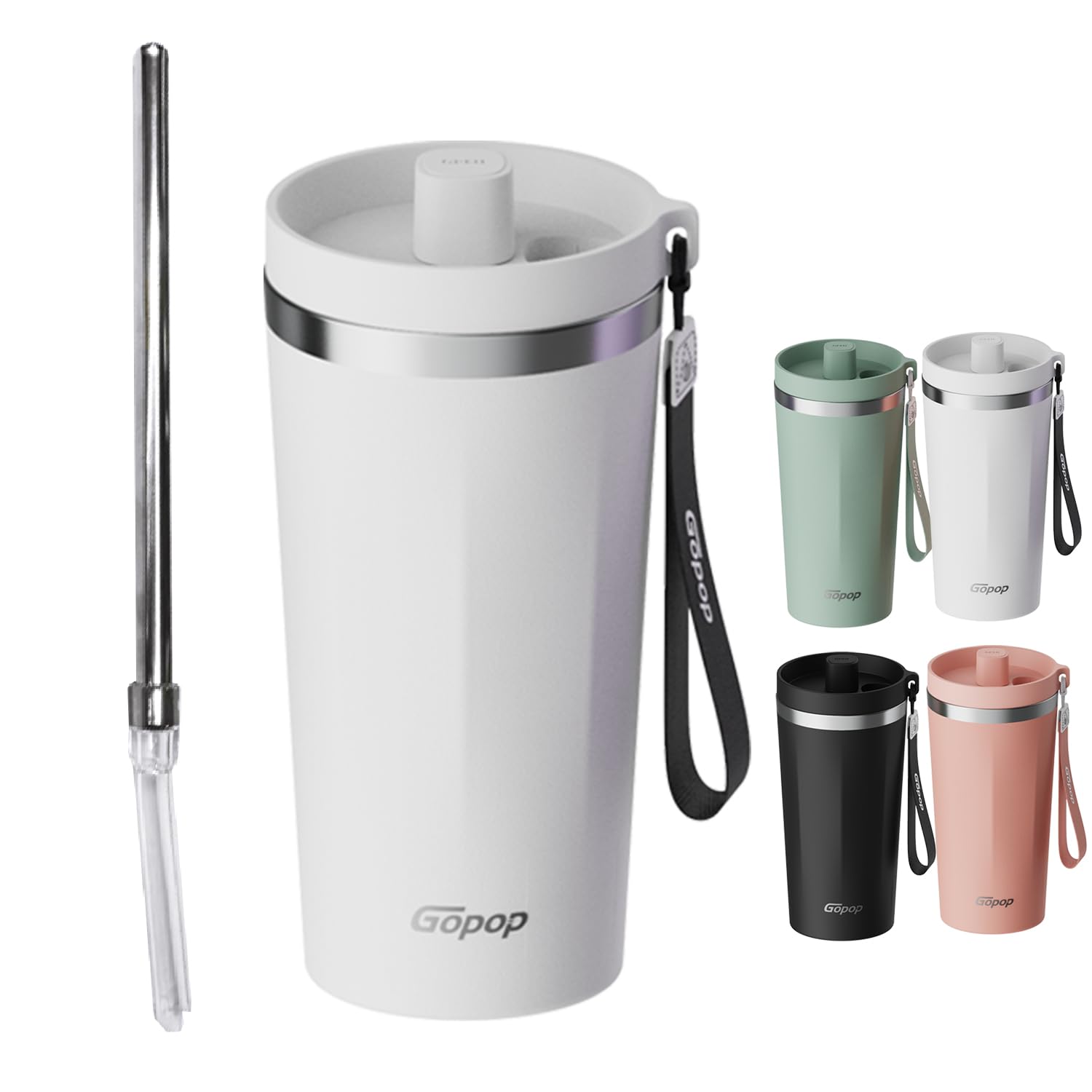 650ml Tumbler with Stainless Wide Hand Vacuum 316 Stainless Home with Large White Straw, Steel, Mouth, Strap, Insulated, Steel, Office, Outdoor, Warm,
650ml Tumbler with Stainless Wide Hand Vacuum 316 Stainless Home with Large White Straw, Steel, Mouth, Strap, Insulated, Steel, Office, Outdoor, Warm,