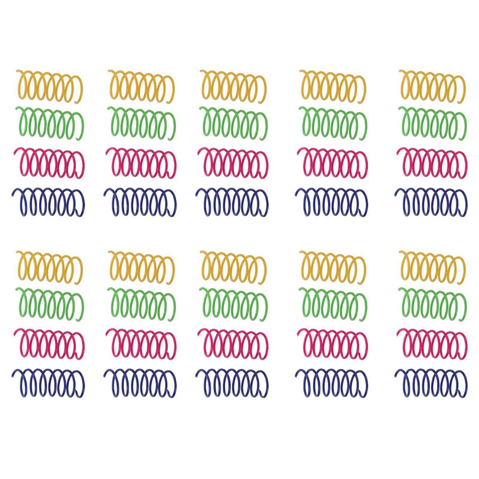 40pcs Cat Spring Toys Bite Resistance Interactive Colorful Springs Cat Toy for Pets Cats
40pcs Cat Spring Toys Bite Resistance Interactive Colorful Springs Cat Toy for Pets Cats