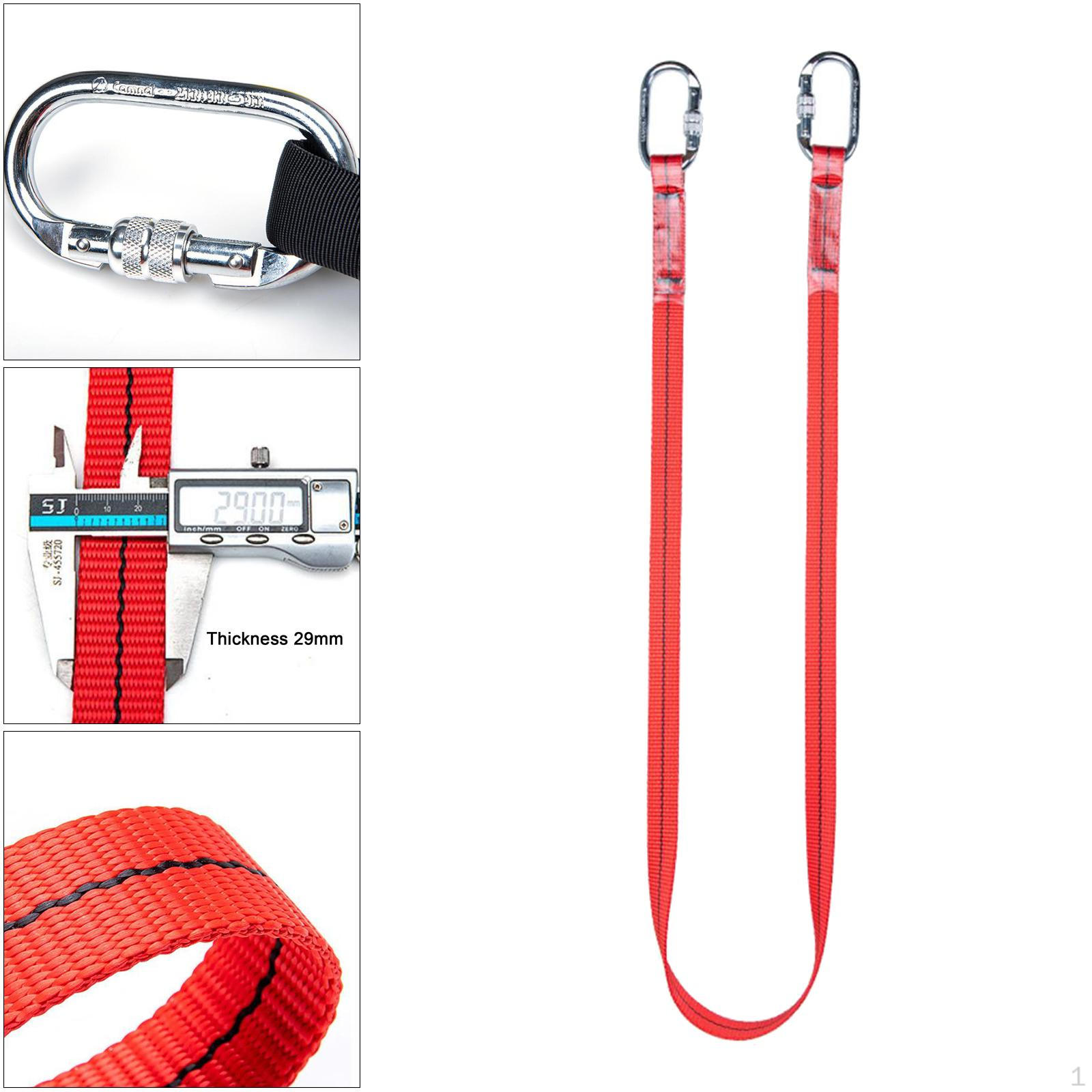 71 Protective Safety Harness Lanyard, Tree Climbing Construction Gear, Personal 1pc O Hook
71 Protective Safety Harness Lanyard, Tree Climbing Construction Gear, Personal 1pc O Hook