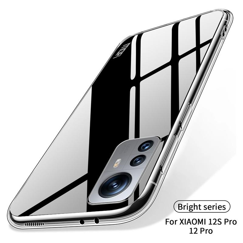 MOFI For Xiaomi 12 Pro 5G/12 Pro (Dimensity) 5G/12S Pro 5G Transparent TPU Case Drop-proof Phone Back Cover A
MOFI For Xiaomi 12 Pro 5G/12 Pro (Dimensity) 5G/12S Pro 5G Transparent TPU Case Drop-proof Phone Back Cover A