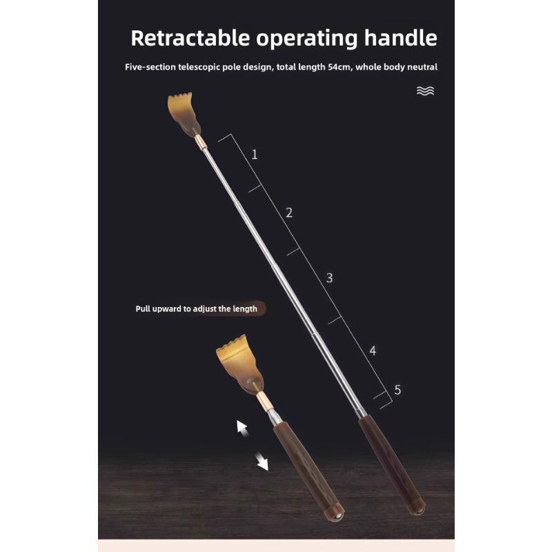 Телескопическая высококачественная многофункциональная чесалка для спины и чесалка для зуда 1PC
Телескопическая высококачественная многофункциональная чесалка для спины и чесалка для зуда 1PC