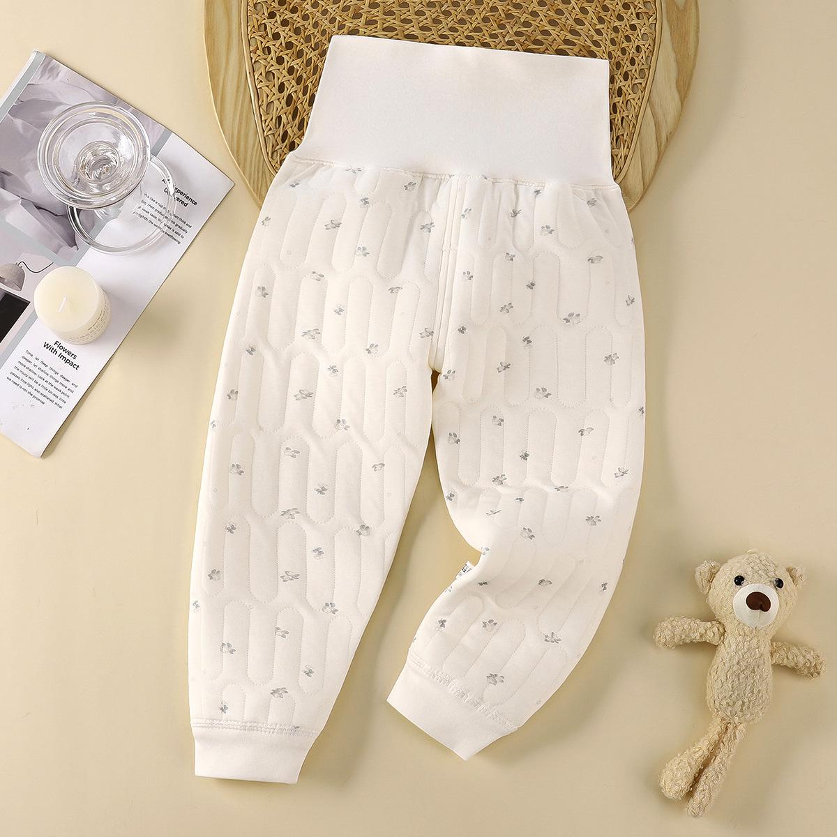 Детские стеганые хлопковые брюки с высокой посадкой и защитой живота - Теплые, Защищающие от холода, Антибактериальные (Осень зима) 73cm Convertible
Детские стеганые хлопковые брюки с высокой посадкой и защитой живота - Теплые, Защищающие от холода, Антибактериальные (Осень зима) 73cm Convertible