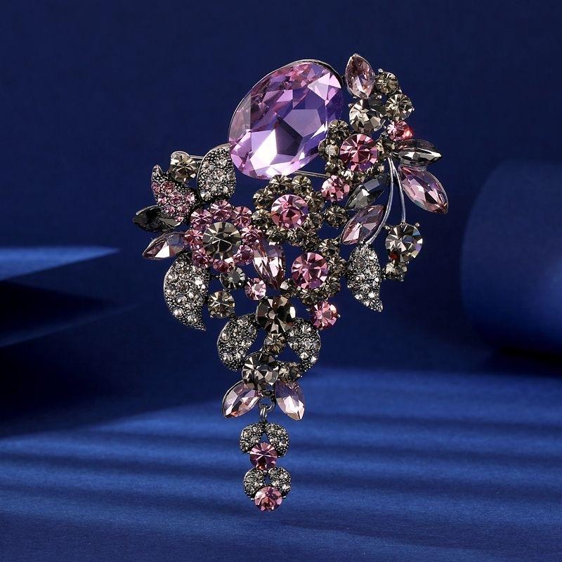 Женщины Винтаж Стразы Кристалл Цветок Капля Воды Брошь Булавки Одежда Ювелирные Изделия Аксессуары лаванды фиолетового
Женщины Винтаж Стразы Кристалл Цветок Капля Воды Брошь Булавки Одежда Ювелирные Изделия Аксессуары лаванды фиолетового