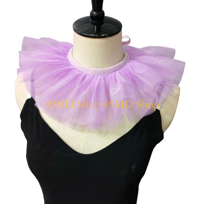 49MD Girls Steampunk Victorian Ruffled Neck Collar Accessory for Dresses and Skirts
49MD Girls Steampunk Victorian Ruffled Neck Collar Accessory for Dresses and Skirts
