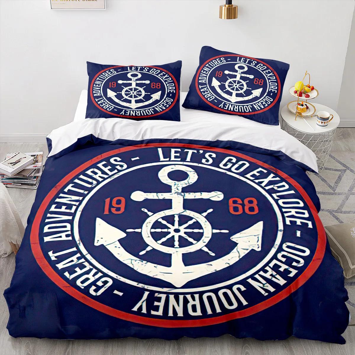 New Nautical Ocean Anchor Bedding Sets Ocean Spirit Duvet Cover King Queen Single Size Bed Linen With Pillowcase Teens Boys Gift US Full(200*230cm)3pcs
New Nautical Ocean Anchor Bedding Sets Ocean Spirit Duvet Cover King Queen Single Size Bed Linen With Pillowcase Teens Boys Gift US Full(200*230cm)3pcs