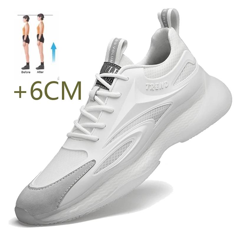 Летние Новые Дышащие Кроссовки на Шнуровке Мужская Обувь на Платформе Обувь для Увеличения Роста Повседневная Стелька 6 см Спортивная Удобная Мужская Обувь для Увеличения Роста 43 белый
Летние Новые Дышащие Кроссовки на Шнуровке Мужская Обувь на Платформе Обувь для Увеличения Роста Повседневная Стелька 6 см Спортивная Удобная Мужская Обувь для Увеличения Роста 43 белый