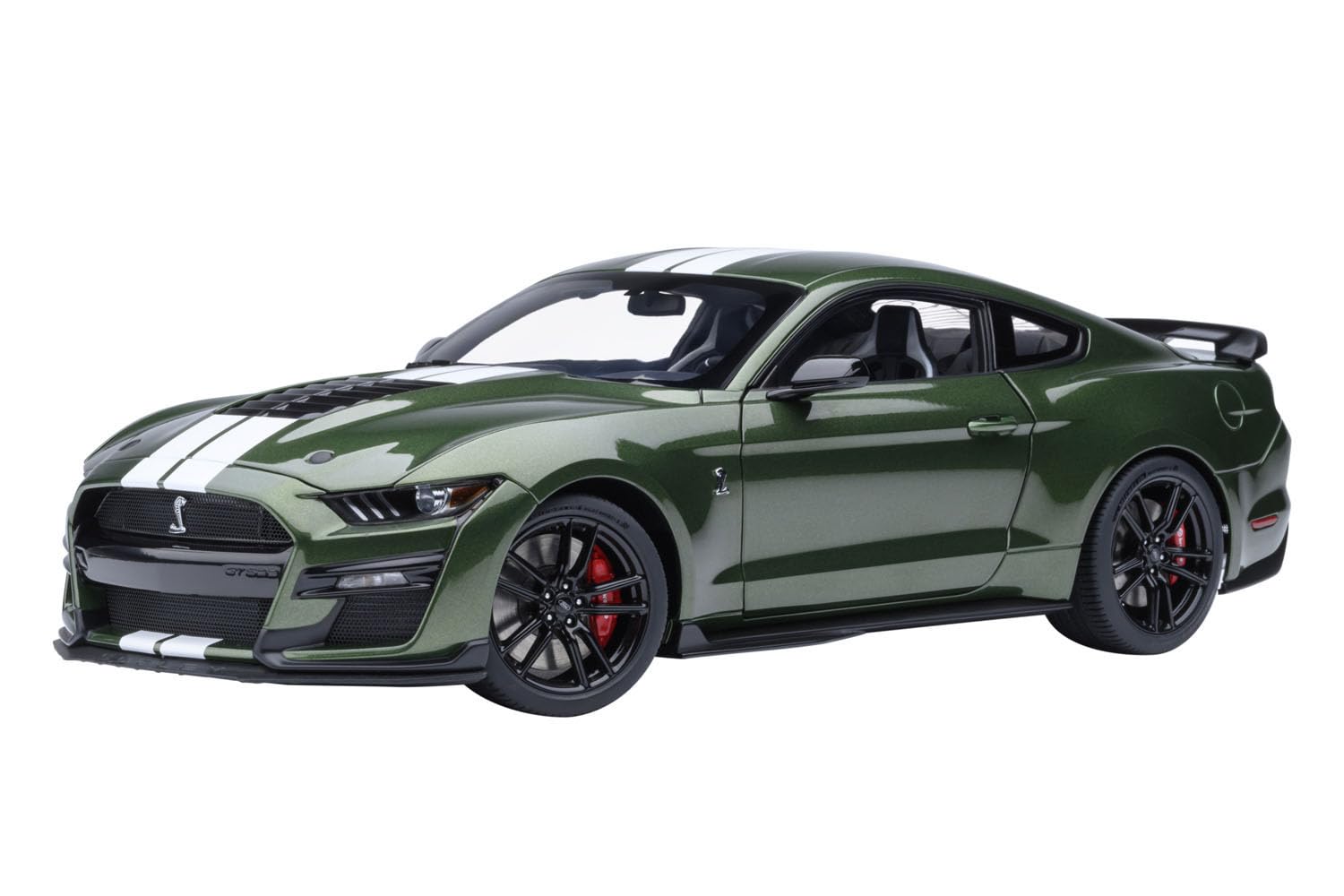 AUTOart Масштабна модель Ford Mustang Shelby GT500 Готова модель 73097 1/18 (Зелено-білі смуги)
AUTOart Масштабна модель Ford Mustang Shelby GT500 Готова модель 73097 1/18 (Зелено-білі смуги)