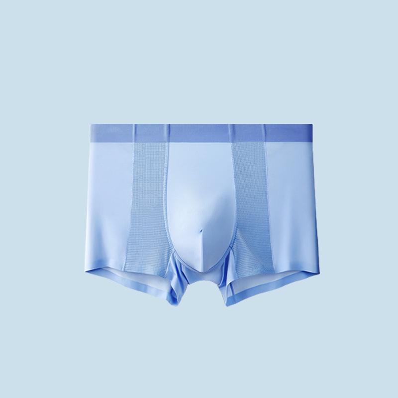 Ice Silk Seamless Men s Underwear with Mesh Breathable Underwear Silk Antibacterial Flat Toe Underwear 4XL
Ice Silk Seamless Men s Underwear with Mesh Breathable Underwear Silk Antibacterial Flat Toe Underwear 4XL