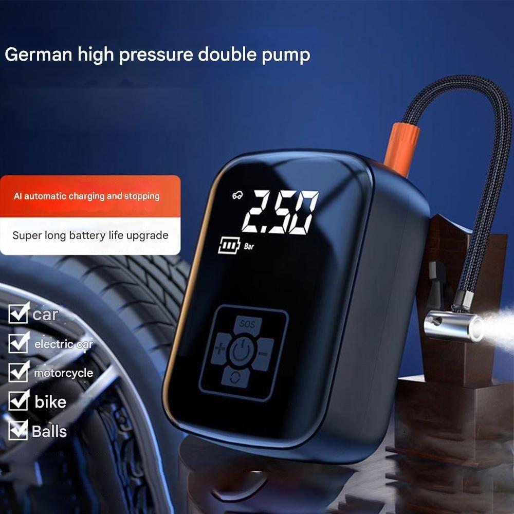 Wired/Wireless Car Tire Air Pump Electric Air Compressor New Tire Inflator Bike And Motorcycle Wired
Wired/Wireless Car Tire Air Pump Electric Air Compressor New Tire Inflator Bike And Motorcycle Wired