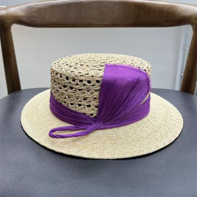 202603-yuanx ins chic summer hollow out raffia grass patchwork straw silk linen ribbon lady fedoras cap women leisure panama hat head size 57cm фіолетовий
202603-yuanx ins chic summer hollow out raffia grass patchwork straw silk linen ribbon lady fedoras cap women leisure panama hat head size 57cm фіолетовий
