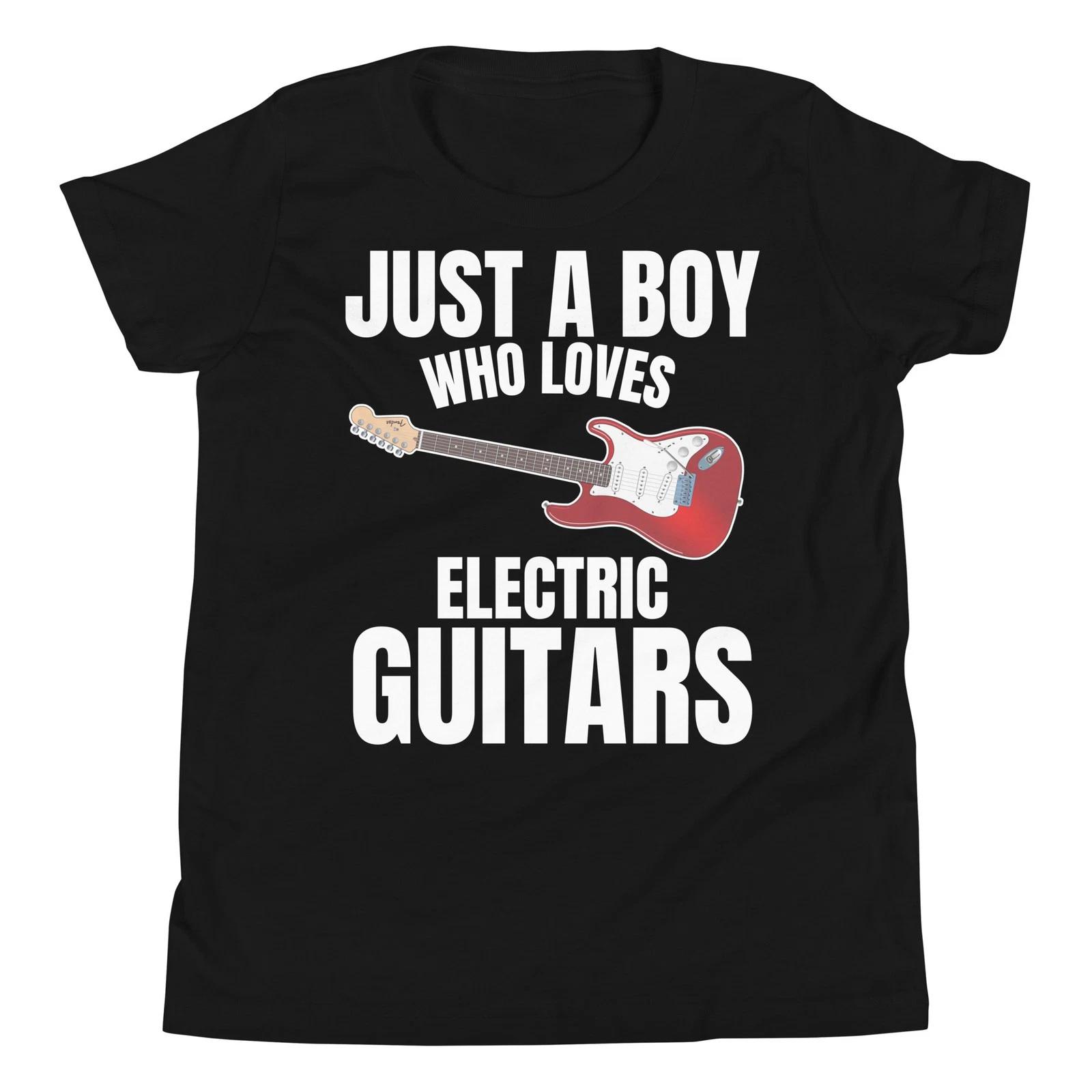 Just A Boy Who Loves Electric Guitars Guitar Lover Novelty Youth T-Shirt 160
Just A Boy Who Loves Electric Guitars Guitar Lover Novelty Youth T-Shirt 160