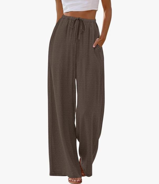 2026 Spring/Summer Women s Casual Wide-Leg Pants with Elastic Waistband & Pockets S темно-сірий
2026 Spring/Summer Women s Casual Wide-Leg Pants with Elastic Waistband & Pockets S темно-сірий