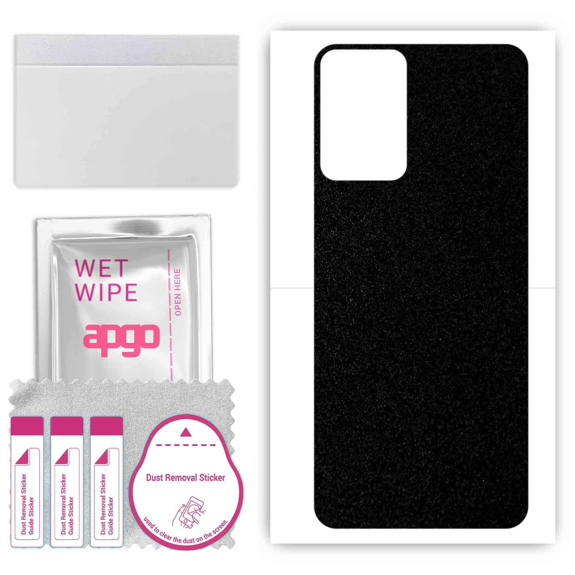 Apgo Protective Skin Sticker для задньої панелі, сумісної з Infinix Note 12i, плівка, фольга, вініл – візерунок матовий чорний
Apgo Protective Skin Sticker для задньої панелі, сумісної з Infinix Note 12i, плівка, фольга, вініл – візерунок матовий чорний
