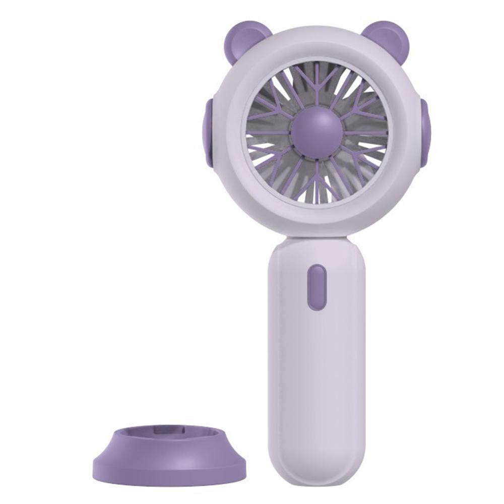 1117A Mini Handheld Fan 3 Speeds Adjustable Summer Cooling Fan with Base A
1117A Mini Handheld Fan 3 Speeds Adjustable Summer Cooling Fan with Base A