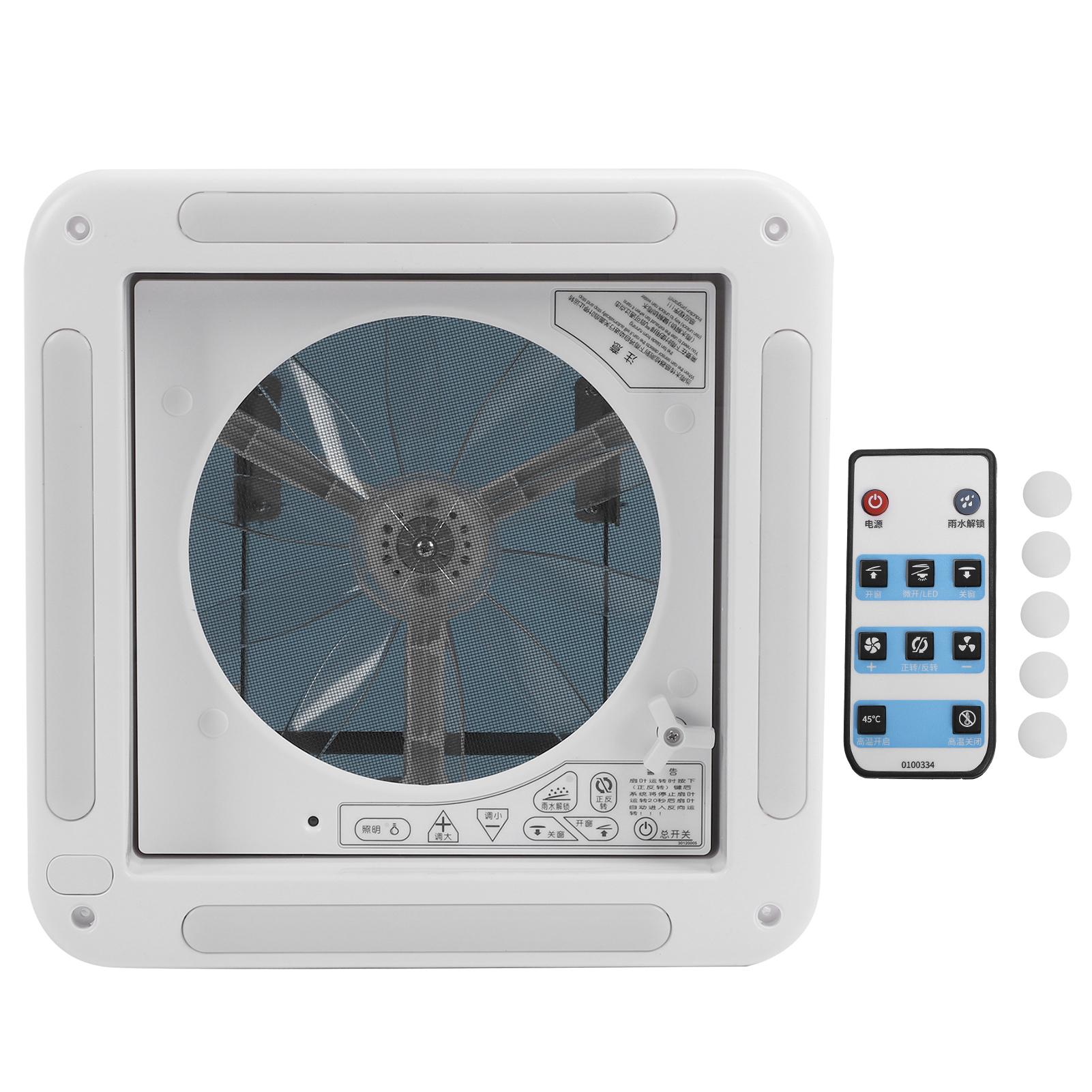 Электрический вытяжной вентилятор 280x280 мм со светодиодной подсветкой, двусторонний воздухообмен, монтаж на крыше, 10 лопастей
Электрический вытяжной вентилятор 280x280 мм со светодиодной подсветкой, двусторонний воздухообмен, монтаж на крыше, 10 лопастей