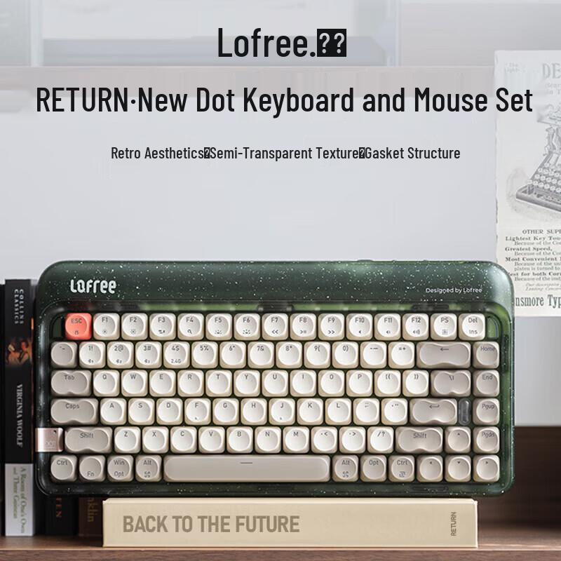 Lofree OE914 Three-Mode Wireless Mechanical Keyboard
Lofree OE914 Three-Mode Wireless Mechanical Keyboard