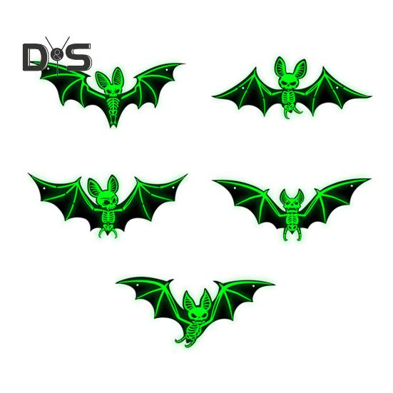 10 шт. подвесных летучих мышей на Хэллоуин, реалистичные светящиеся скелетные летучие мыши, украшение, пластиковые летающие летучие мыши для украшения крыльца, газона, дерева на открытом воздухе 10 pcs
10 шт. подвесных летучих мышей на Хэллоуин, реалистичные светящиеся скелетные летучие мыши, украшение, пластиковые летающие летучие мыши для украшения крыльца, газона, дерева на открытом воздухе 10 pcs