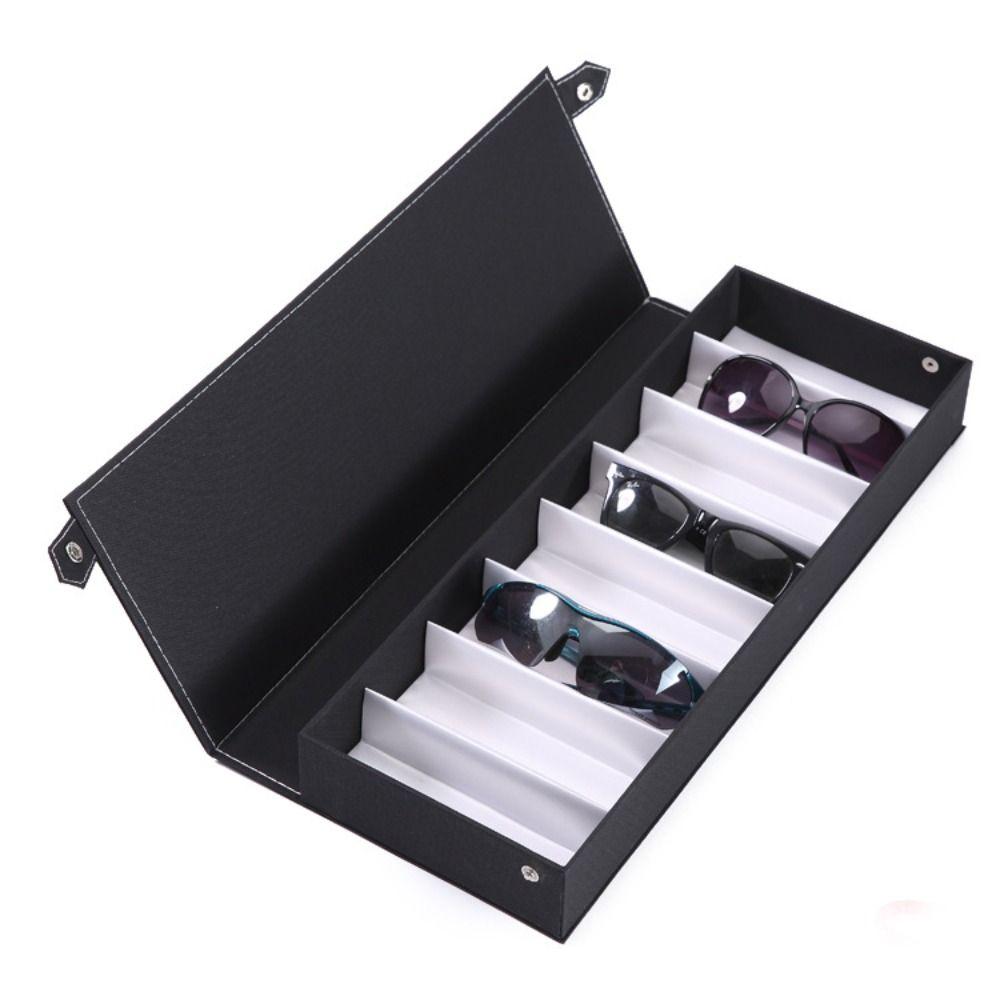 5/8/15 Slot PU Glasses Case Grids Jewelry Display Box Simple Sunglasses Box Multiple 5 Slots
5/8/15 Slot PU Glasses Case Grids Jewelry Display Box Simple Sunglasses Box Multiple 5 Slots