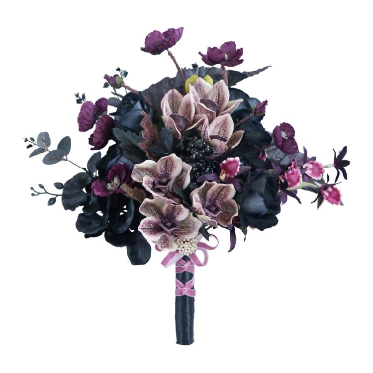 Fashionable Black Purpled Handmade Flower Assortments Decor for Various Occasion 1
Fashionable Black Purpled Handmade Flower Assortments Decor for Various Occasion 1