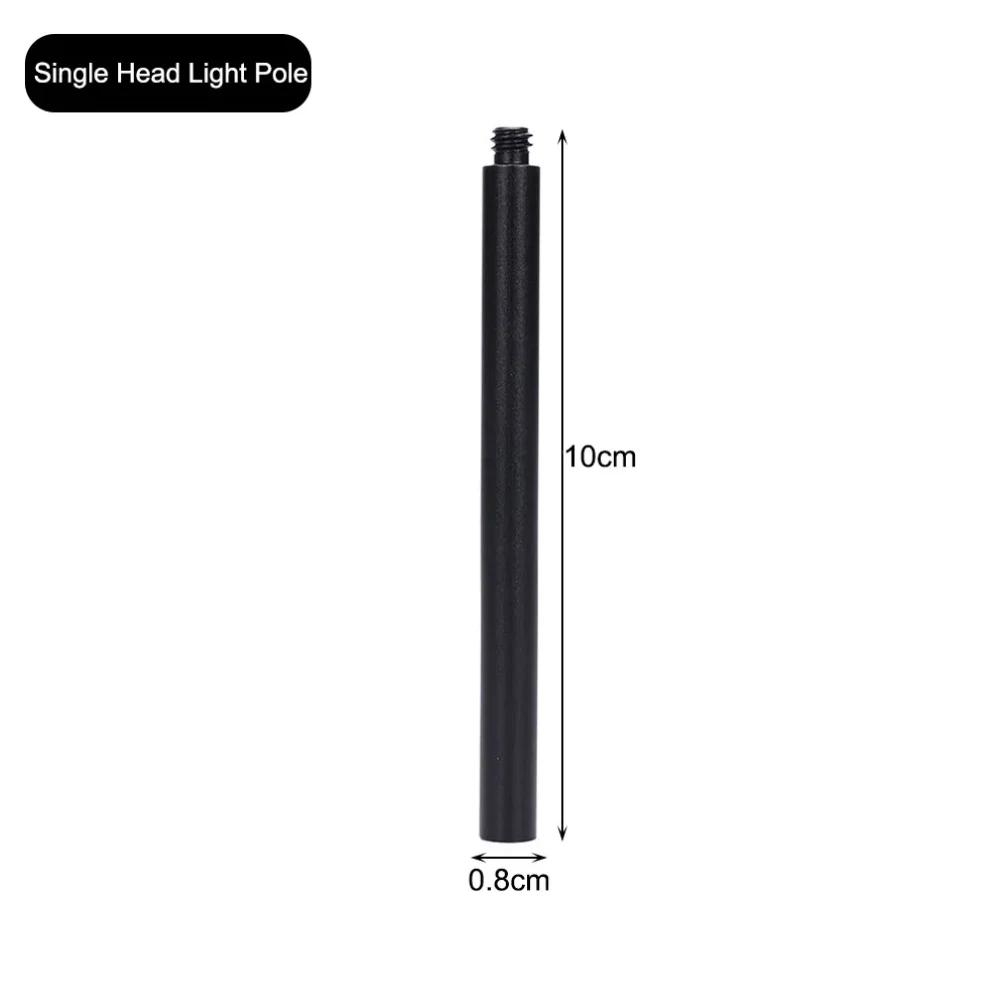 Держатель для кемпингового фонаря Портативная настольная лампа Стойка из алюминиевого сплава Регулируемая по высоте Легкий кронштейн для уличного фонаря