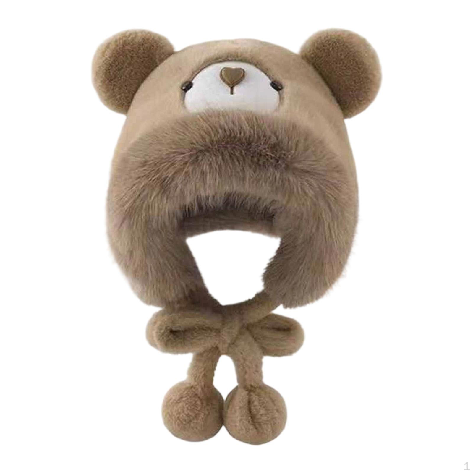 Bear Ears Hat Soft Cartoon Animal Flap Windproof Winter Costume Accessory Suitable for Adults хакі
Bear Ears Hat Soft Cartoon Animal Flap Windproof Winter Costume Accessory Suitable for Adults хакі
