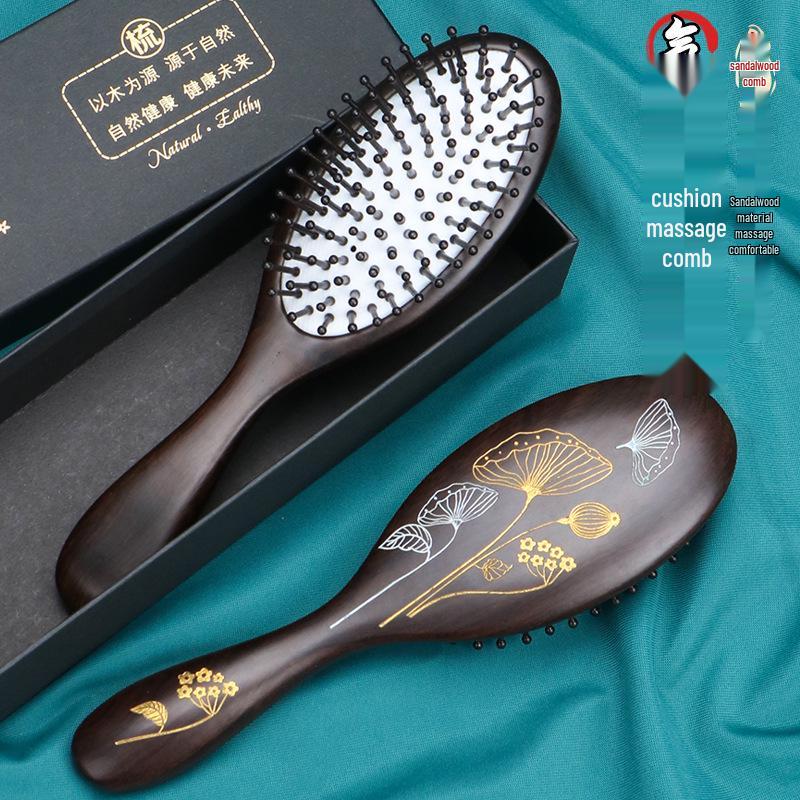 Sandalwood & Ebony Scalp Massage Comb - Perfect Mother s Day or Nurse s Day Gift for Her.
Sandalwood & Ebony Scalp Massage Comb - Perfect Mother s Day or Nurse s Day Gift for Her.