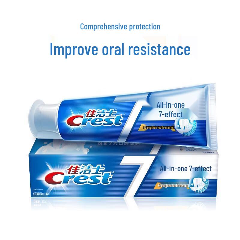 Crest All-in-One 7-Effect Toothpaste
Crest All-in-One 7-Effect Toothpaste