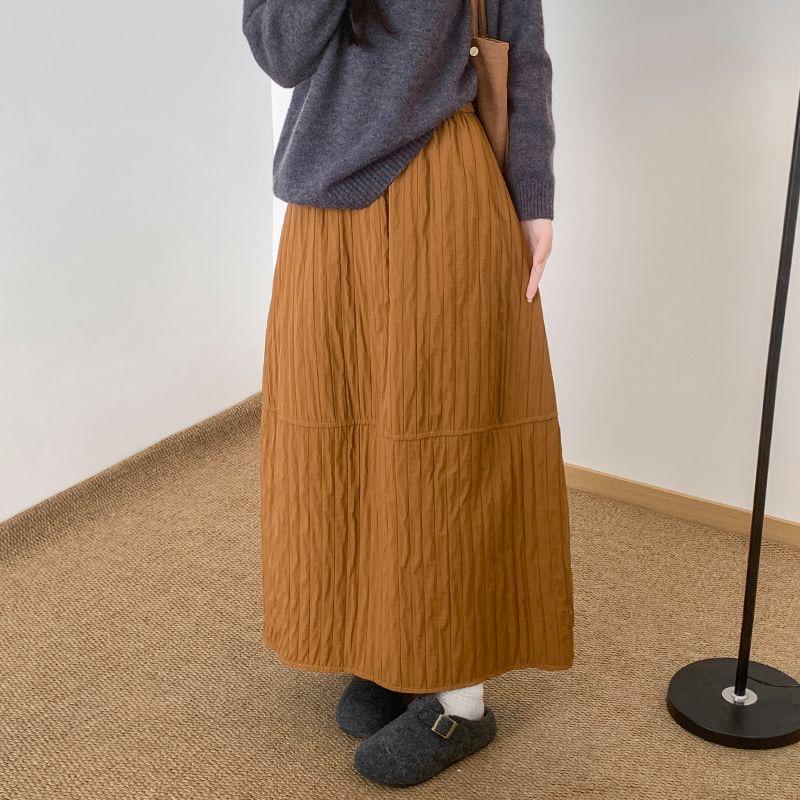 Artistic Retro High-Waisted A-Line Pleated Midi Skirt for Women - 2025 Autumn/Winter Collection 2XL (Recommended 70-77.5 kg) темно-желтого
Artistic Retro High-Waisted A-Line Pleated Midi Skirt for Women - 2025 Autumn/Winter Collection 2XL (Recommended 70-77.5 kg) темно-желтого