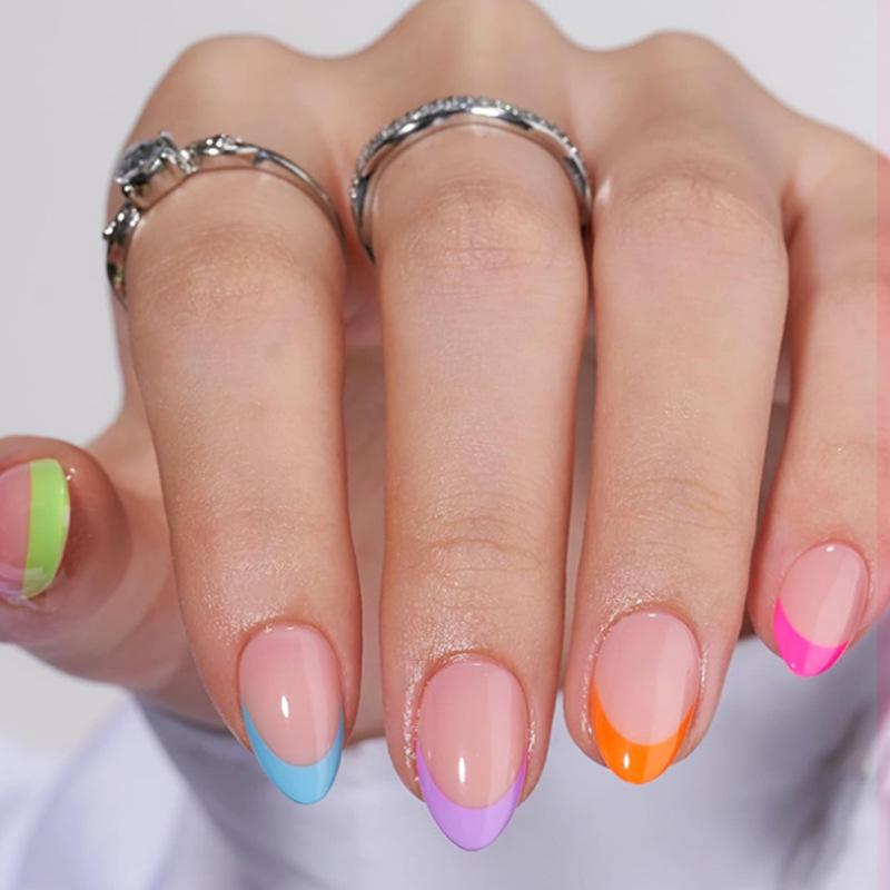 Cross-Border Seven-Color French Manicure Nail Tips: Wearable Nail Patches for European and American Styles
Cross-Border Seven-Color French Manicure Nail Tips: Wearable Nail Patches for European and American Styles