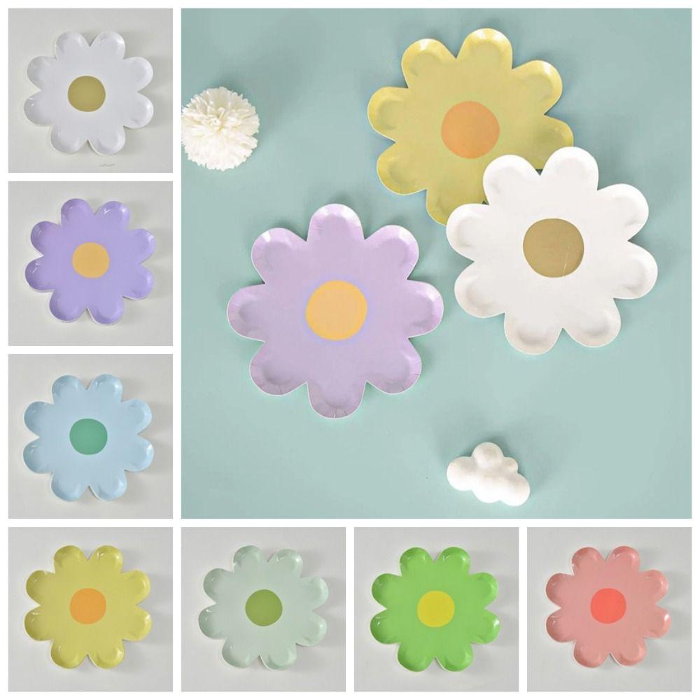 10pcs Disposable Flower Dinner Plates Festive Cake Tray Food Plate Daisy Plate Picnic белый
10pcs Disposable Flower Dinner Plates Festive Cake Tray Food Plate Daisy Plate Picnic белый